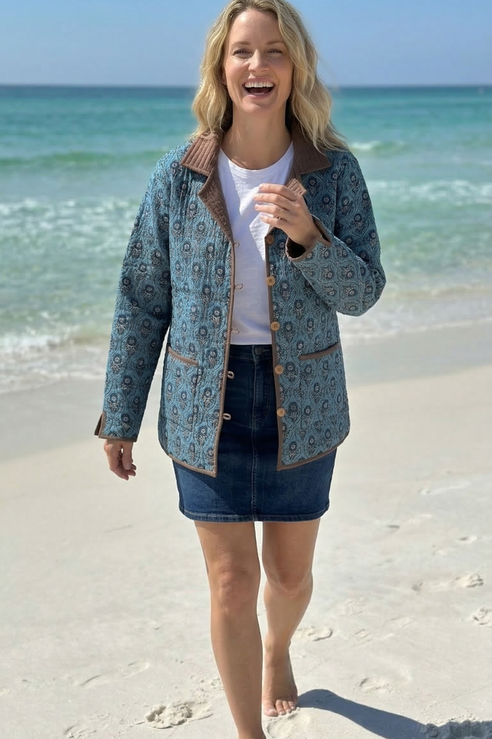 The Marin Jackets Blue Willow
