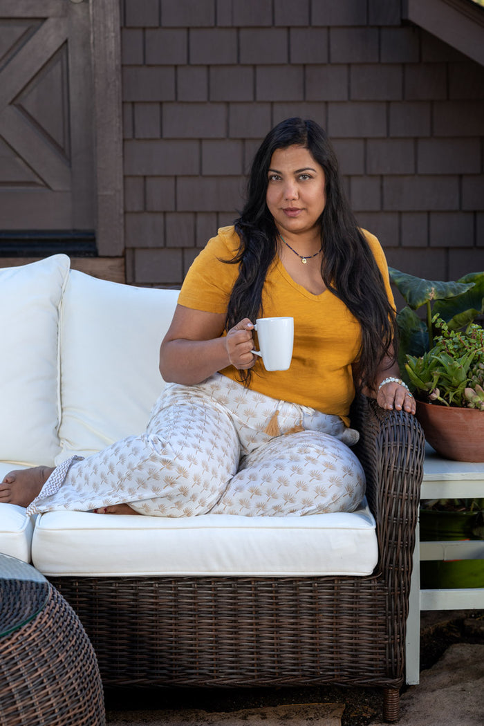 California Gold Palm Lounge Pant
