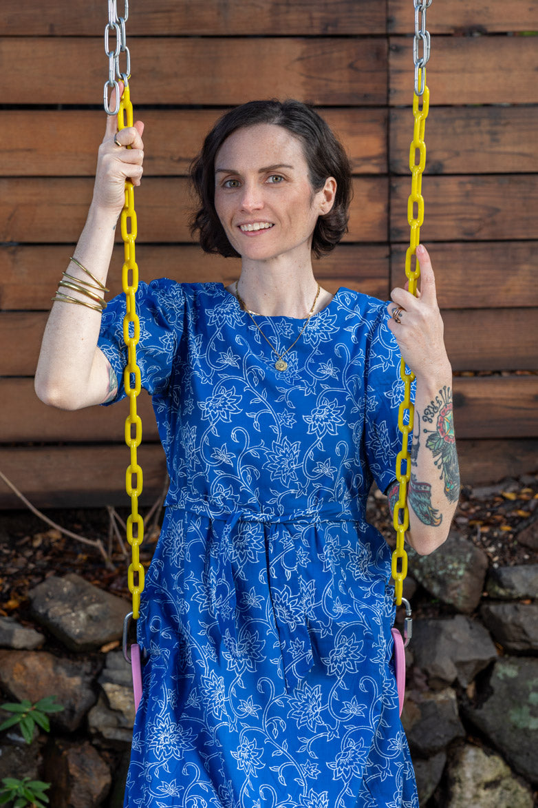 Brilliant Blue Dress
